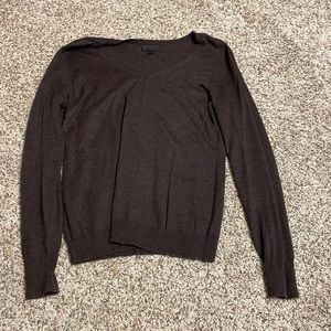 Women’s sweater - brown v-neck